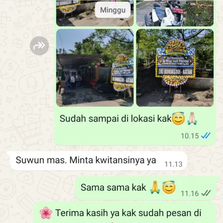 Pengiriman Papan Bunga Duka Medansatria