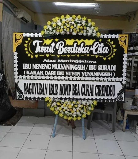 Papan Bunga Duka Medansatria