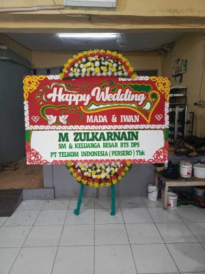Papan Bunga di Medansatria