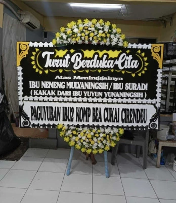Papan Bunga di Medansatria