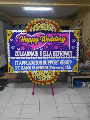 Papan Bunga di Medansatria